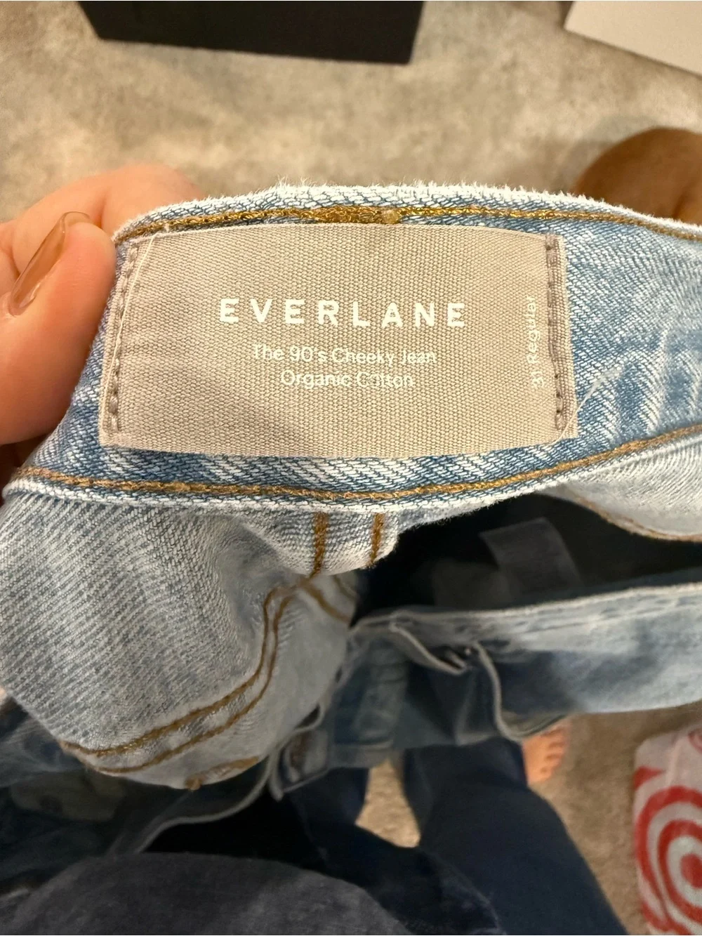 Everlane classic straight